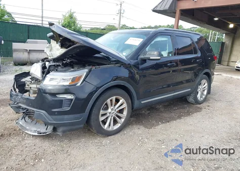 2018 Ford Explorer Xlt from USA, damaged, VIN 1FM5K8D88JGC61833